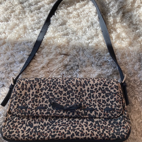 Handbags - Animal print handbag.
